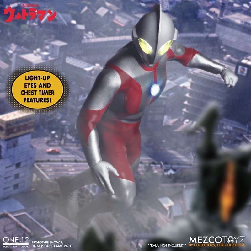 Pedido Figura Ultraman - One:12 Collective marca Mezco Toyz 75550 escala pequeña 1/12