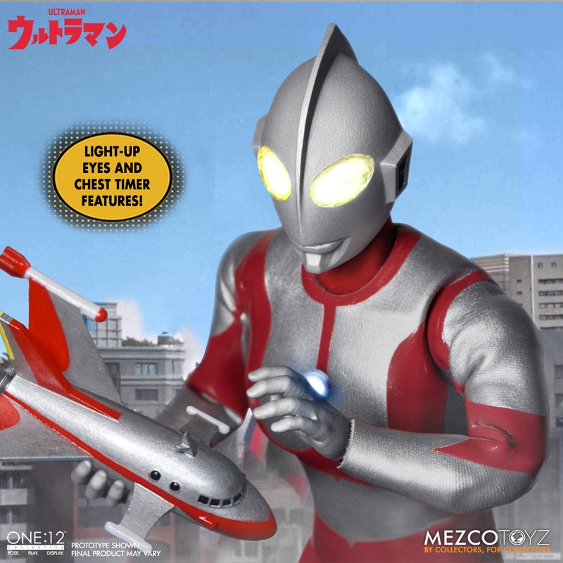 Pedido Figura Ultraman - One:12 Collective marca Mezco Toyz 75550 escala pequeña 1/12