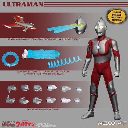 Pedido Figura Ultraman - One:12 Collective marca Mezco Toyz 75550 escala pequeña 1/12