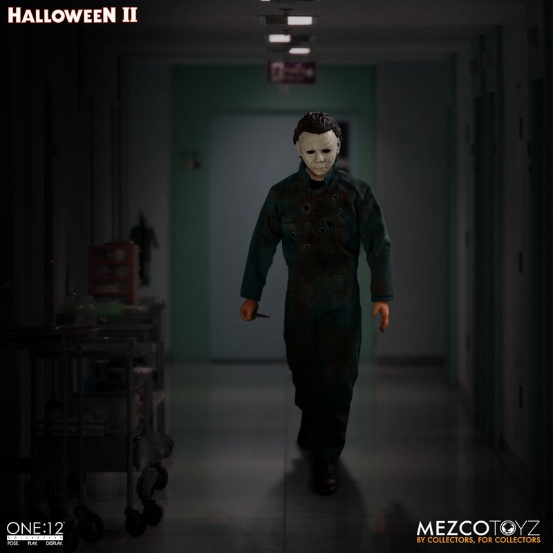 Pedido Figura Michael Myers - Halloween II (1981) - One:12 Collective marca Mezco Toyz 76841 escala pequeña 1/12