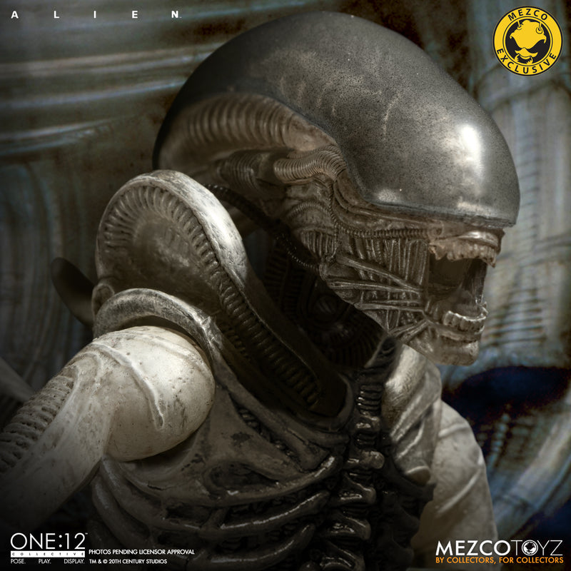 Pedido Figura Alien - Xenomorph Concept Edition Exclusive - One:12 Collective marca Mezco Toyz 76106 escala pequeña 1/12