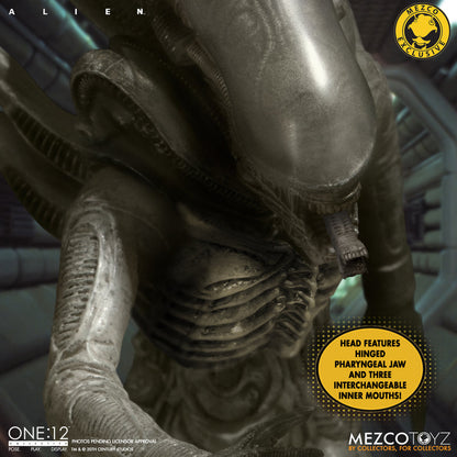 Pedido Figura Alien - Xenomorph Concept Edition Exclusive - One:12 Collective marca Mezco Toyz 76106 escala pequeña 1/12