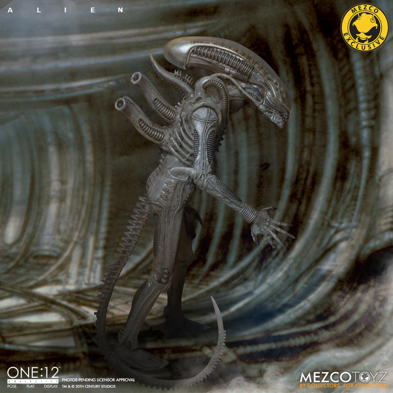 Pedido Figura Alien - Xenomorph Concept Edition Exclusive - One:12 Collective marca Mezco Toyz 76106 escala pequeña 1/12