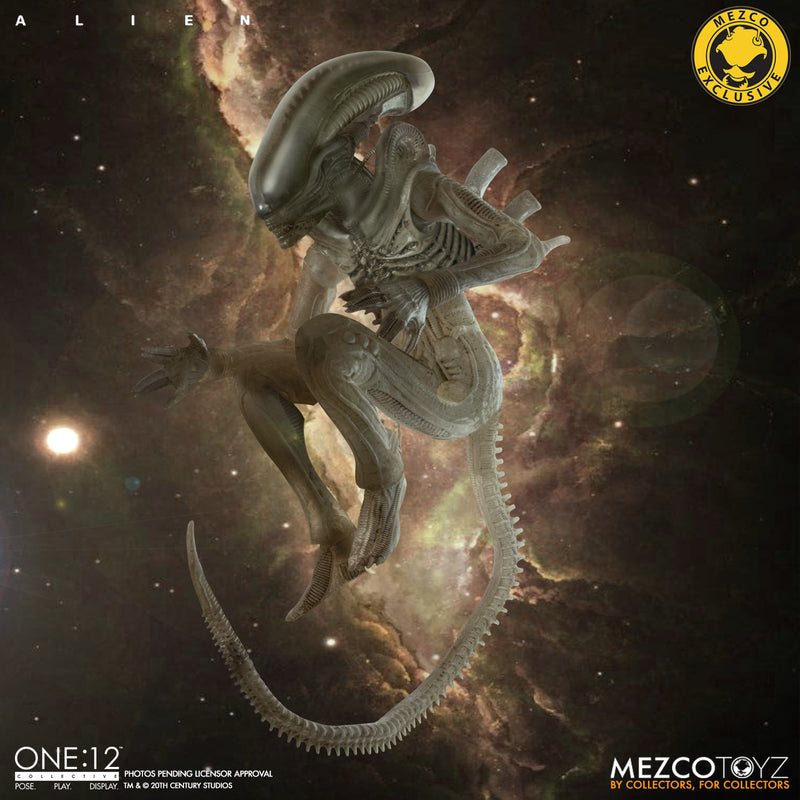 Pedido Figura Alien - Xenomorph Concept Edition Exclusive - One:12 Collective marca Mezco Toyz 76106 escala pequeña 1/12