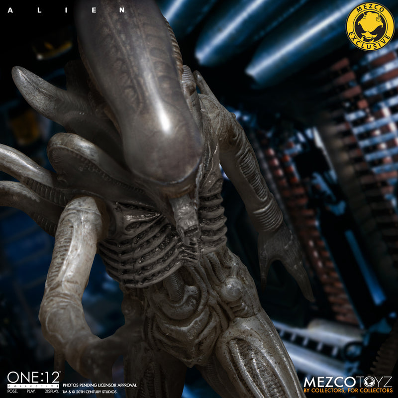 Pedido Figura Alien - Xenomorph Concept Edition Exclusive - One:12 Collective marca Mezco Toyz 76106 escala pequeña 1/12