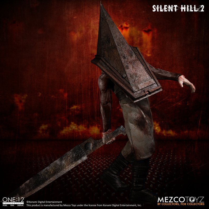 Pedido Figura Red Pyramid Thing - Silent Hill 2 One:12 Collective marca Mezco Toyz 75503 escala pequeña 1/12