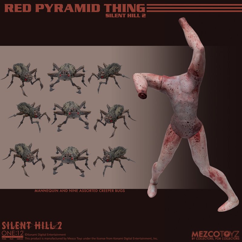 Pedido Figura Red Pyramid Thing - Silent Hill 2 One:12 Collective marca Mezco Toyz 75503 escala pequeña 1/12