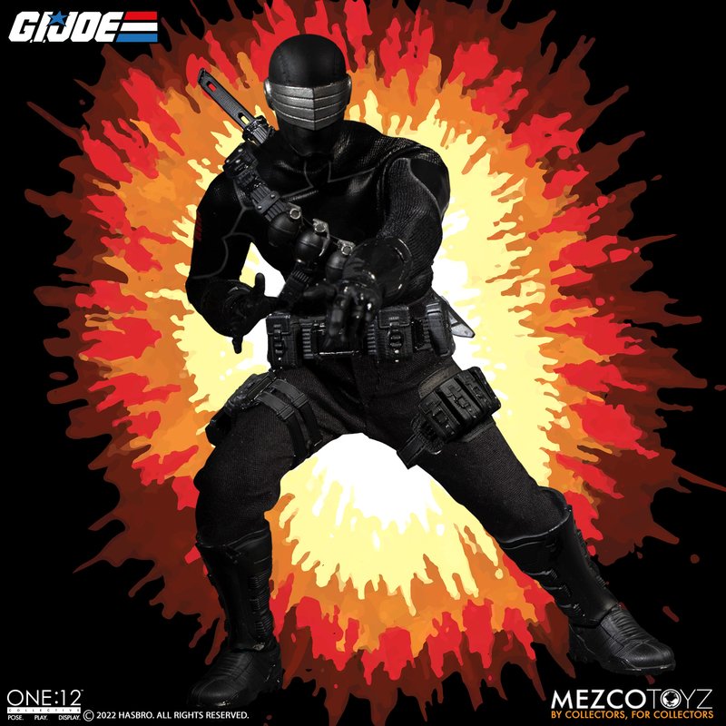 Pedido Figura Snake Eyes - G.I.Joe - Deluxe Edition One:12 Collective marca Mezco Toyz 76391 escala pequeña 1/12