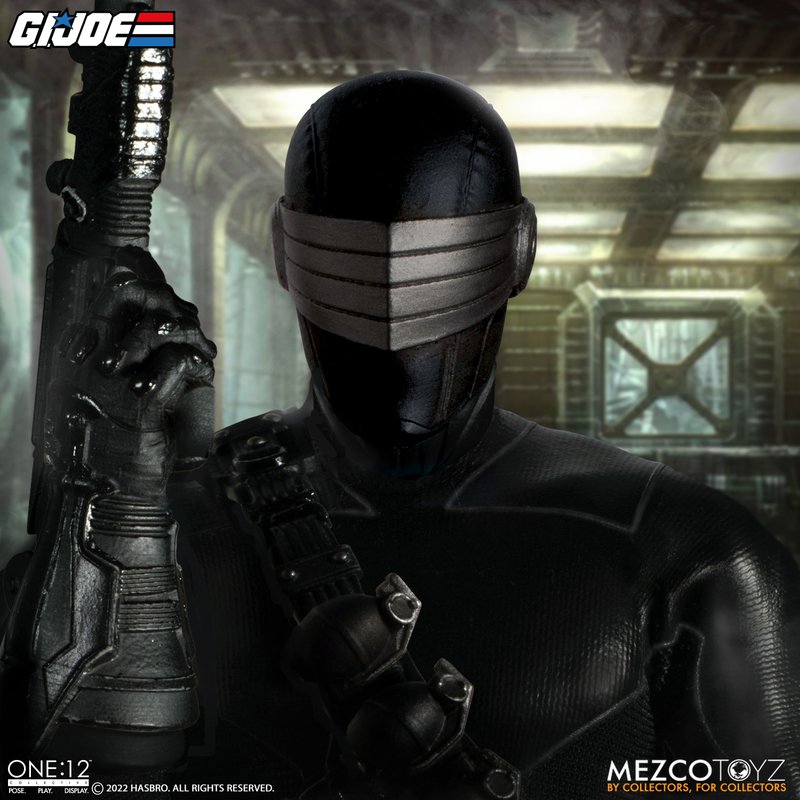 Pedido Figura Snake Eyes - G.I.Joe - Deluxe Edition One:12 Collective marca Mezco Toyz 76391 escala pequeña 1/12