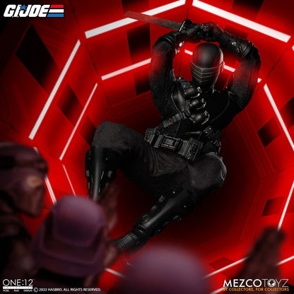 Pedido Figura Snake Eyes - G.I.Joe - Deluxe Edition One:12 Collective marca Mezco Toyz 76391 escala pequeña 1/12