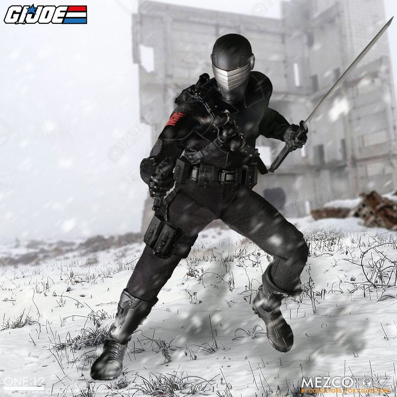 Pedido Figura Snake Eyes - G.I.Joe - Deluxe Edition One:12 Collective marca Mezco Toyz 76391 escala pequeña 1/12