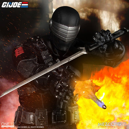 Pedido Figura Snake Eyes - G.I.Joe - Deluxe Edition One:12 Collective marca Mezco Toyz 76391 escala pequeña 1/12