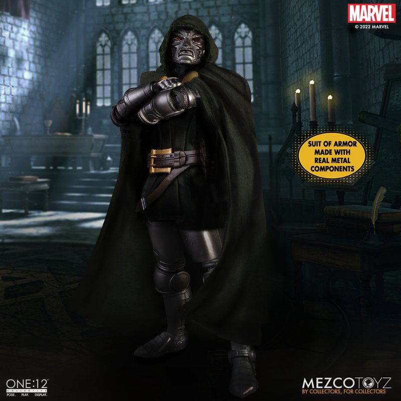 Pedido Figura Doctor Doom - One:12 Collective marca Mezco Toyz 77272 escala pequeña 1/12