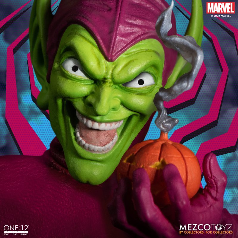 Pedido Figura Green Goblin Deluxe Edition - One:12 Collective marca Mezco Toyz 76464 escala pequeña 1/12