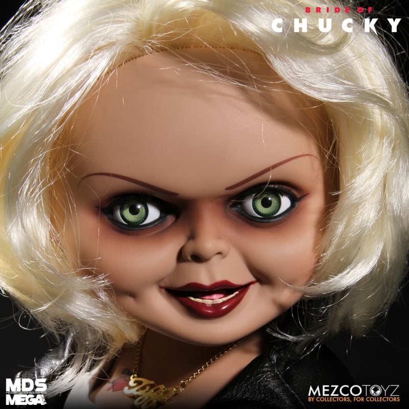 Pedido Figura Tiffany (Talking / Parlante) - Bride of Chucky - Mezco Designer Serie marca Mezco Toyz 78015 escala 1/2 (38 cm)