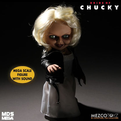 Pedido Figura Tiffany (Talking / Parlante) - Bride of Chucky - Mezco Designer Serie marca Mezco Toyz 78015 escala 1/2 (38 cm)