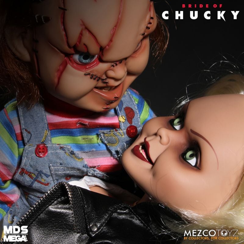 Pedido Figura Tiffany (Talking / Parlante) - Bride of Chucky - Mezco Designer Serie marca Mezco Toyz 78015 escala 1/2 (38 cm)