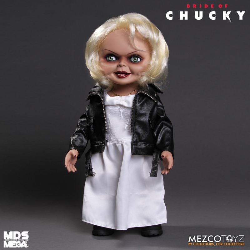 Pedido Figura Tiffany (Talking / Parlante) - Bride of Chucky - Mezco Designer Serie marca Mezco Toyz 78015 escala 1/2 (38 cm)