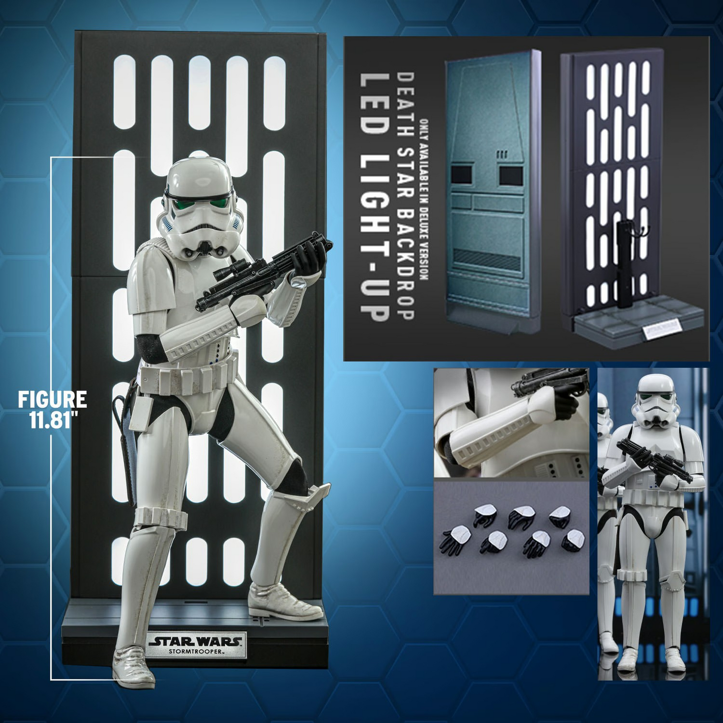 Pedido Figura Stormtrooper con entorno de la Estrella de la Muerte / Death Star Environment - Star Wars™ marca Hot Toys MMS736 escala 1/6