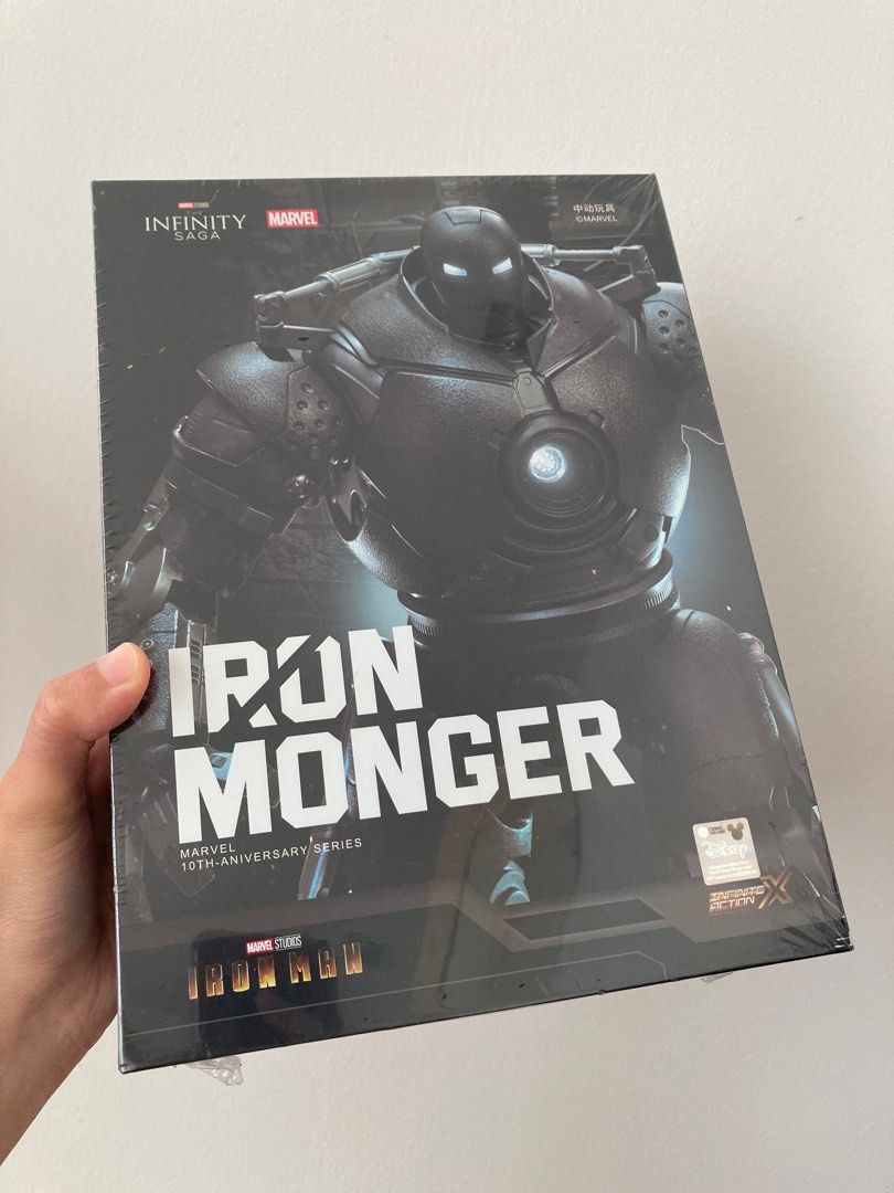 Pedido Figura Iron Monger (LED) - The Infinity Saga marca ZD Toys 1915-01 escala pequeña 1/10 (23 cm)