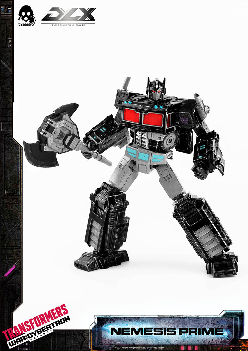 Pedido Figura (limitado) DLX Nemesis Prime - Transformers: War For Cybertron - PX Previews Exclusive marca Threezero 3Z0281-EX (25.4 cm)