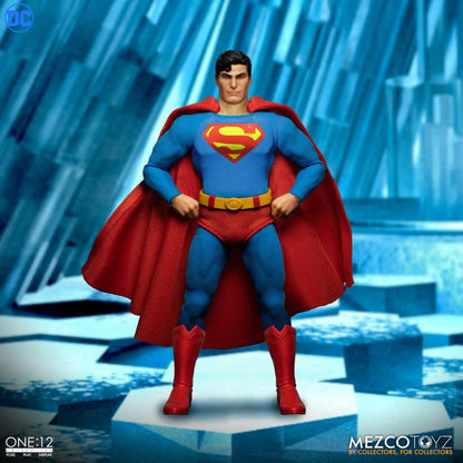 Pedido Figura Superman - Man of Steel Edition One:12 Collective marca Mezco Toyz 76553 escala pequeña 1/12