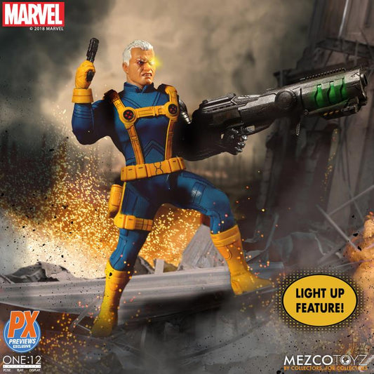 Pedido Figura Cable PX Previews Exclusive - Marvel One:12 Collective marca Mezco Toyz escala pequeña 1/12