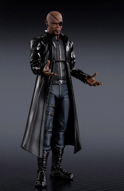 Pedido Figura Nick Fury - The Avengers - S.H.Figuarts marca Bandai Spirits escala pequeña 1/12