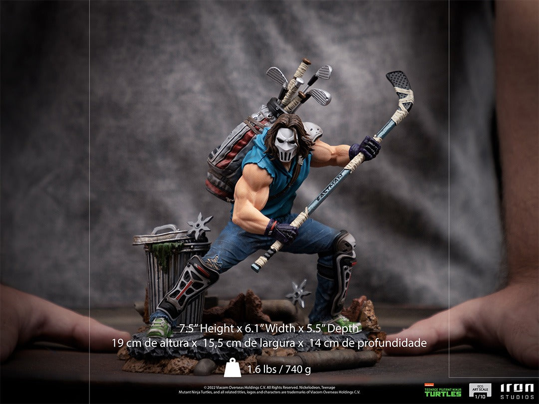 Pedido Estatua Casey Jones - TMNT - Battle Diorama Series (BDS) - marca Iron Studios escala de arte 1/10