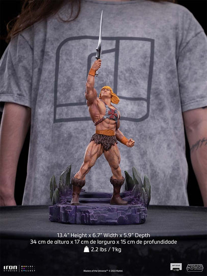 Pedido Estatua He-Man - Masters of the Universe - marca Iron Studios escala de arte 1/10