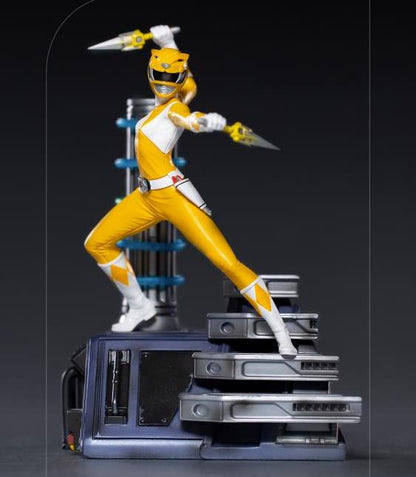 Pedido Estatua Yellow Ranger - Mighty Morphin Power Rangers - Battle Diorama Series (BDS) - marca Iron Studios escala de arte 1/10