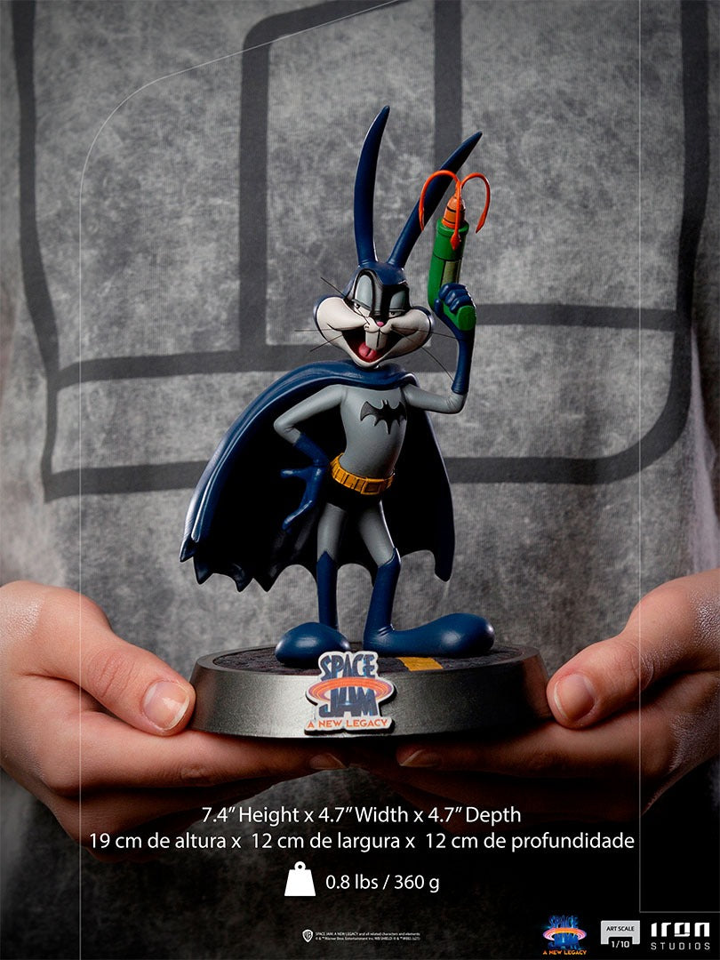 Pedido Estatua Bugs Bunny Batman - Space Jam: A New Legacy - marca Iron Studios escala de arte 1/10