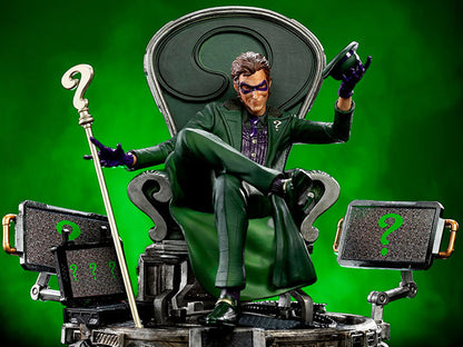 Pedido Estatua The Riddler Deluxe - DC Comics Series #7 marca Iron Studios escala de arte 1/10