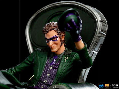 Pedido Estatua The Riddler Deluxe - DC Comics Series #7 marca Iron Studios escala de arte 1/10