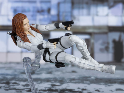 Pedido Figura Black Widow (White Snow Suit Version) (Exclusive) - Avengers: Infinity War - S.H.Figuarts marca Bandai Spirits escala pequeña 1/12