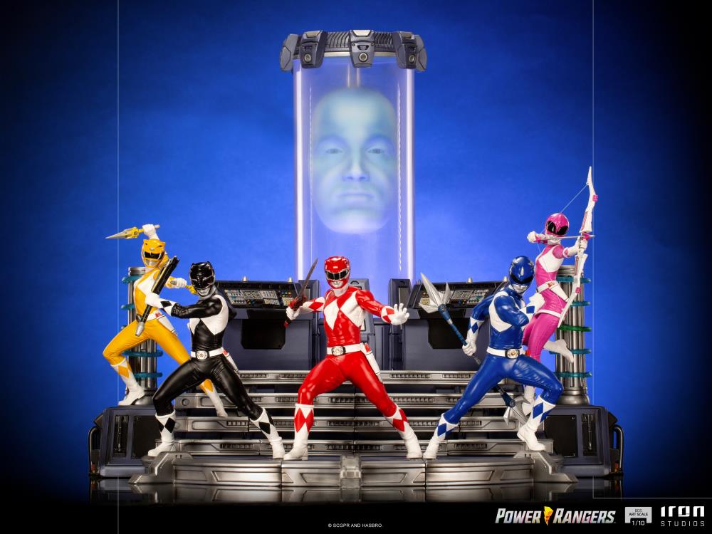 Pedido Estatua Pink Ranger - Mighty Morphin Power Rangers - Battle Diorama Series (BDS) - marca Iron Studios escala de arte 1/10