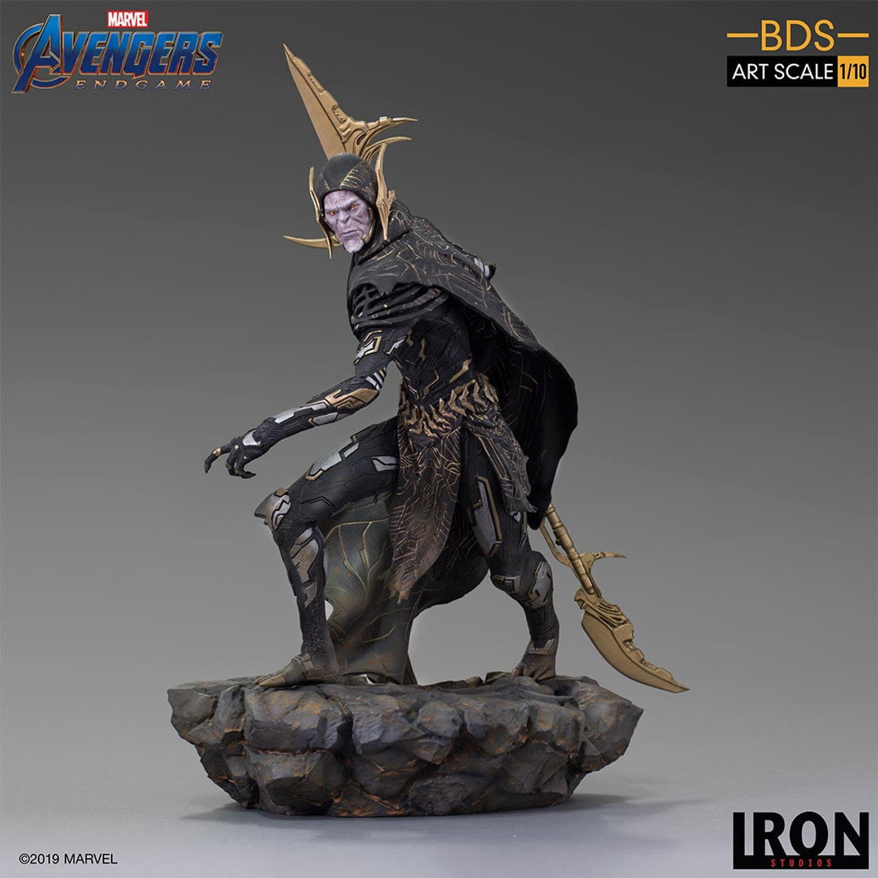 Pedido Estatua Corvus Glaive - Avengers: Endgame - Battle Diorama Series (BDS) - marca Iron Studios escala de arte 1/10