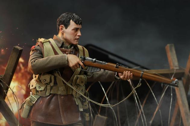 Pedido Figura WWI British Infantry Lance Corporal William 1917 marca DID B11011 escala 1/6