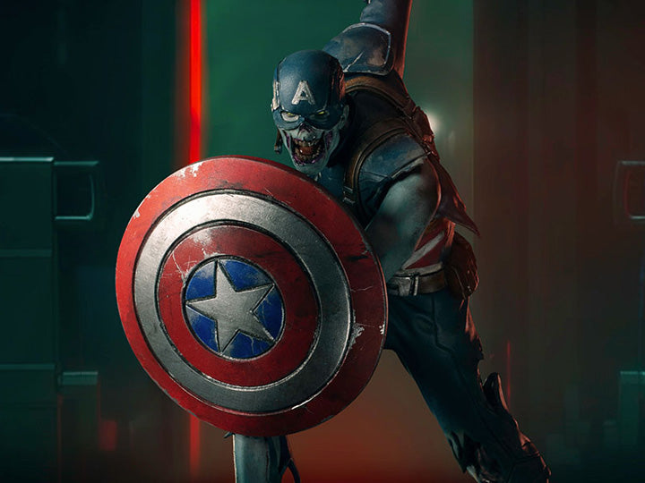 Pedido Estatua Zombie Captain America - Marvel What If...? - marca Iron Studios escala de arte 1/10