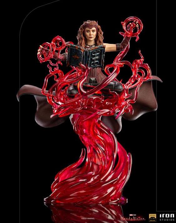 Pedido Estatua Scarlet Witch Deluxe - WandaVision marca Iron Studios escala de arte 1/10