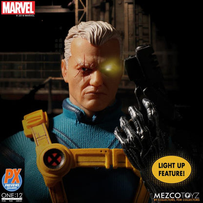 Pedido Figura Cable PX Previews Exclusive - Marvel One:12 Collective marca Mezco Toyz escala pequeña 1/12