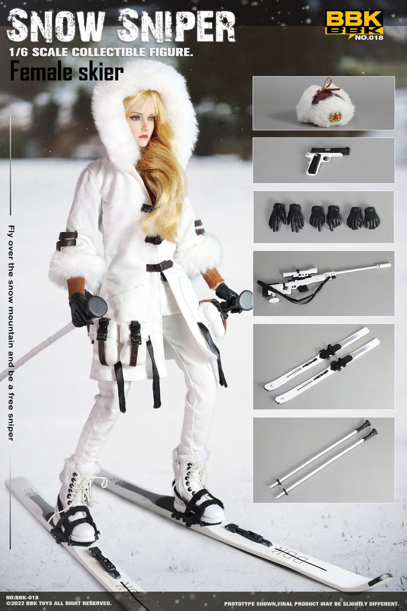 Pedido Figura Snow Sniper marca BBK BBK018 escala 1/6