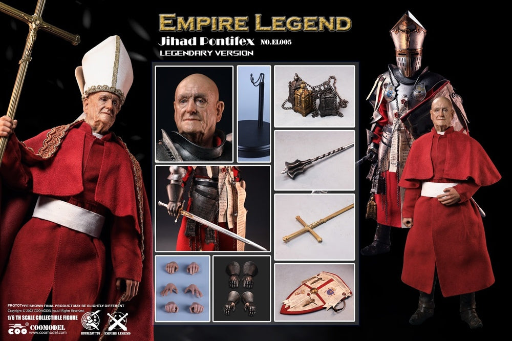 Preventa Figura Holy War Priest - Empire Legend (Legendary Edition) marca Coomodel EL005 escala 1/6