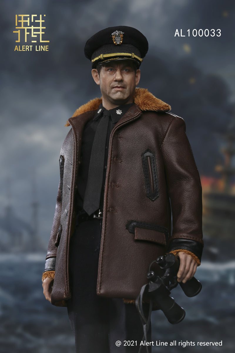 Pedido Figura WWII U.S. NAVY Destroyer Commander marca Alert Line AL100033 escala 1/6