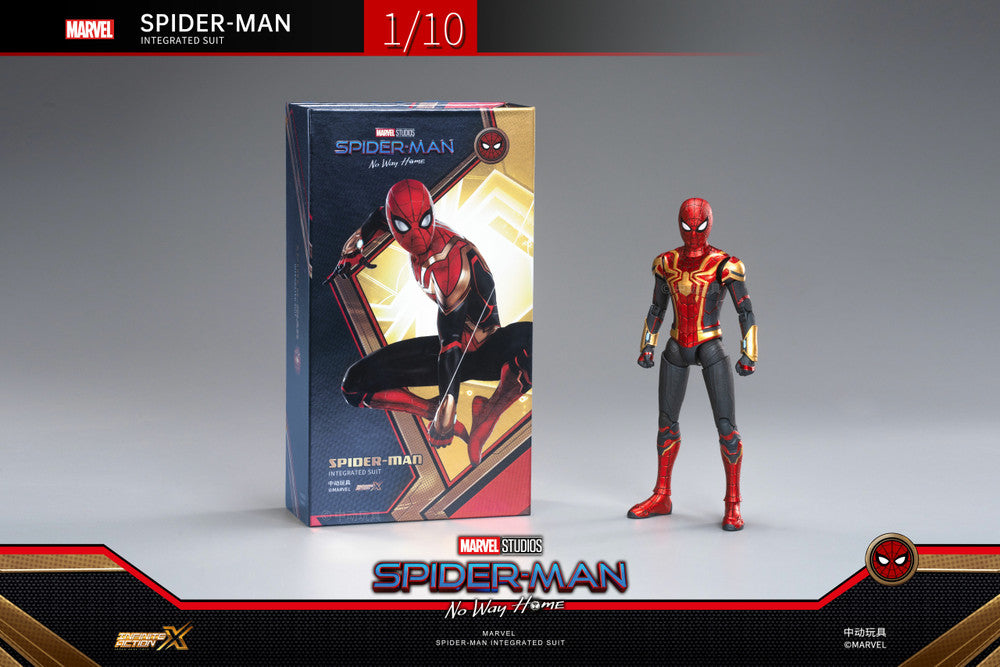 Pedido Figura Spider-Man Integrated Suit - Spider-Man: No Way Home  marca ZD Toys escala pequeña 1/10 (18 cm)