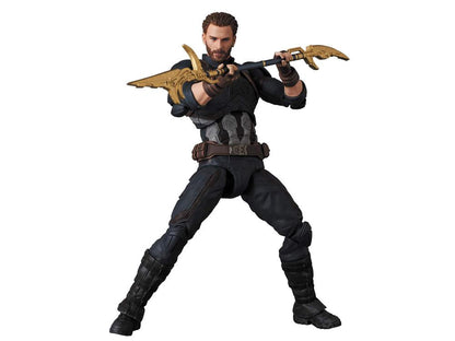 Pedido Figura Captain America - Avengers: Infinity War - MAFEX marca Medicom Toy No.122 escala pequeña 1/12