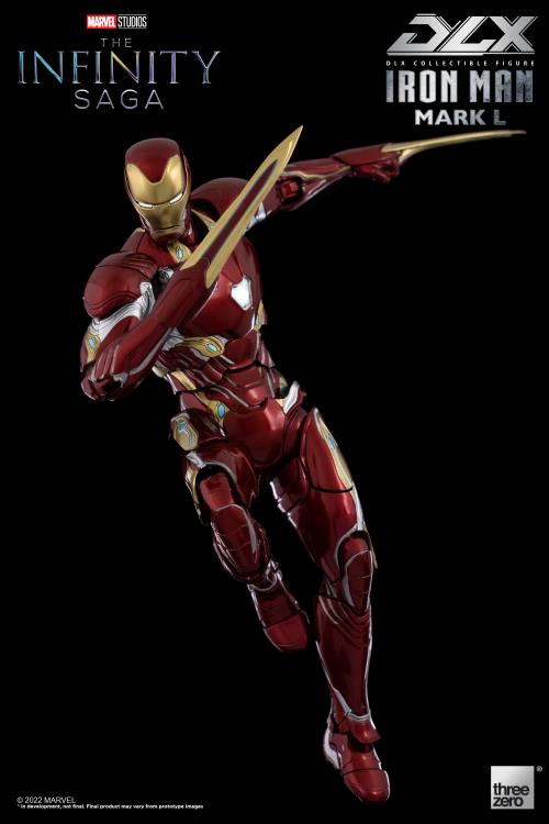 Pedido Figura DLX Iron Man Mark L (50) - Avengers: Infinity Saga marca Threezero 3Z0249 escala pequeña 1/12