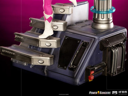 Pedido Estatua Pink Ranger - Mighty Morphin Power Rangers - Battle Diorama Series (BDS) - marca Iron Studios escala de arte 1/10