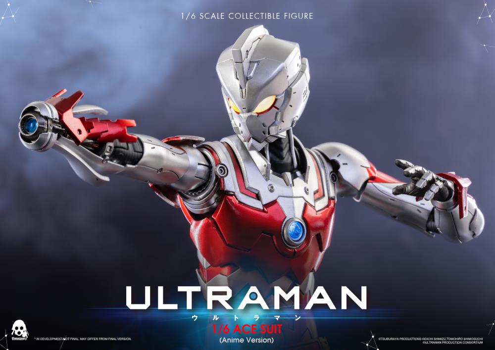 Pedido Figura Ace Suit (Ultraman Anime version) marca Threezero 3Z0131 escala 1/6