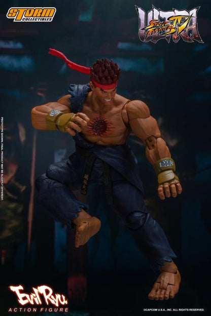 Pedido Figura Evil Ryu - Ultra Street Fighter IV marca Storm Collectibles escala pequeña 1/12